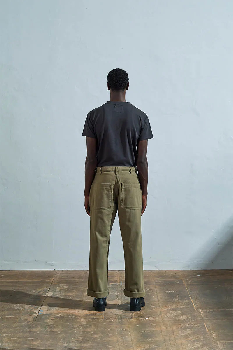 5016 Drill Commuter Pants | Moss