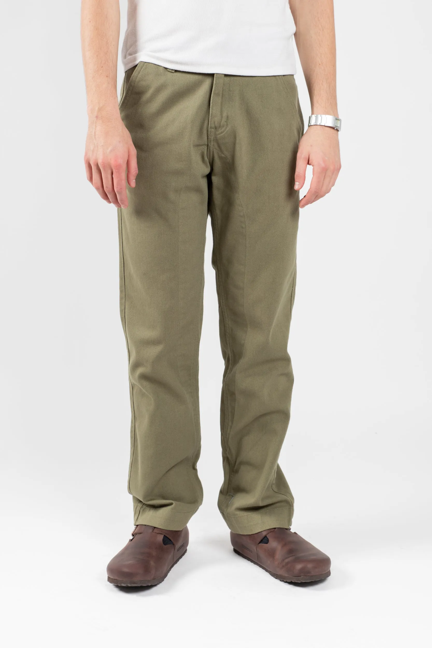 5016 Drill Commuter Pants | Moss