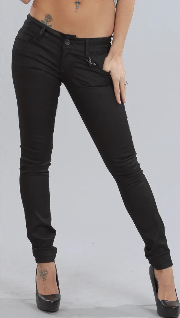 Black Orchid Denim Black Jewel Jeggings in Equinox