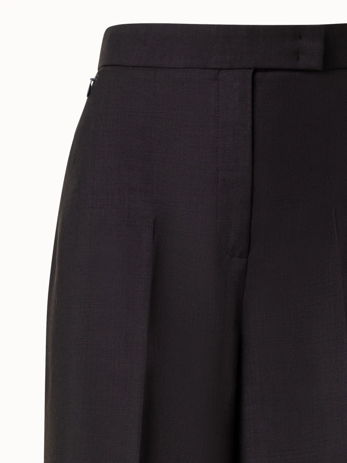 Cool Wool Wide Leg Pants