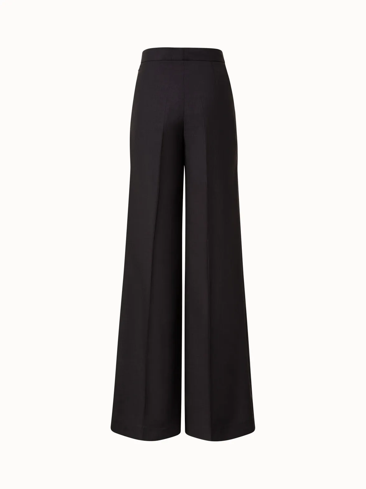 Cool Wool Wide Leg Pants