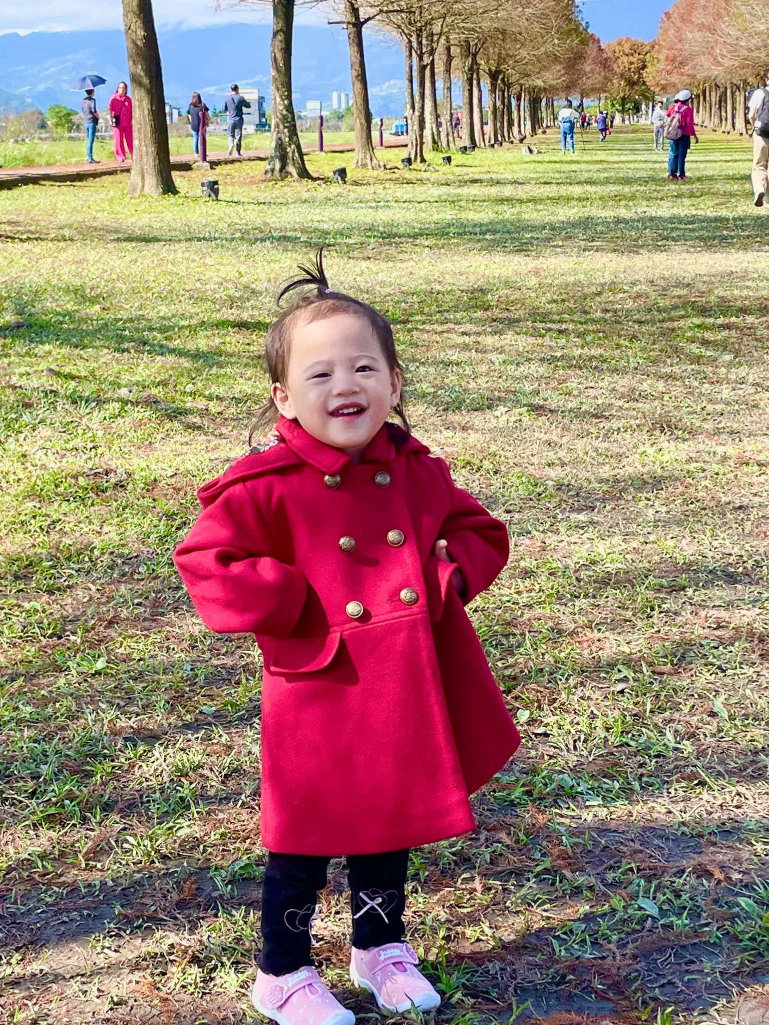 Ivette Red Trench Coat