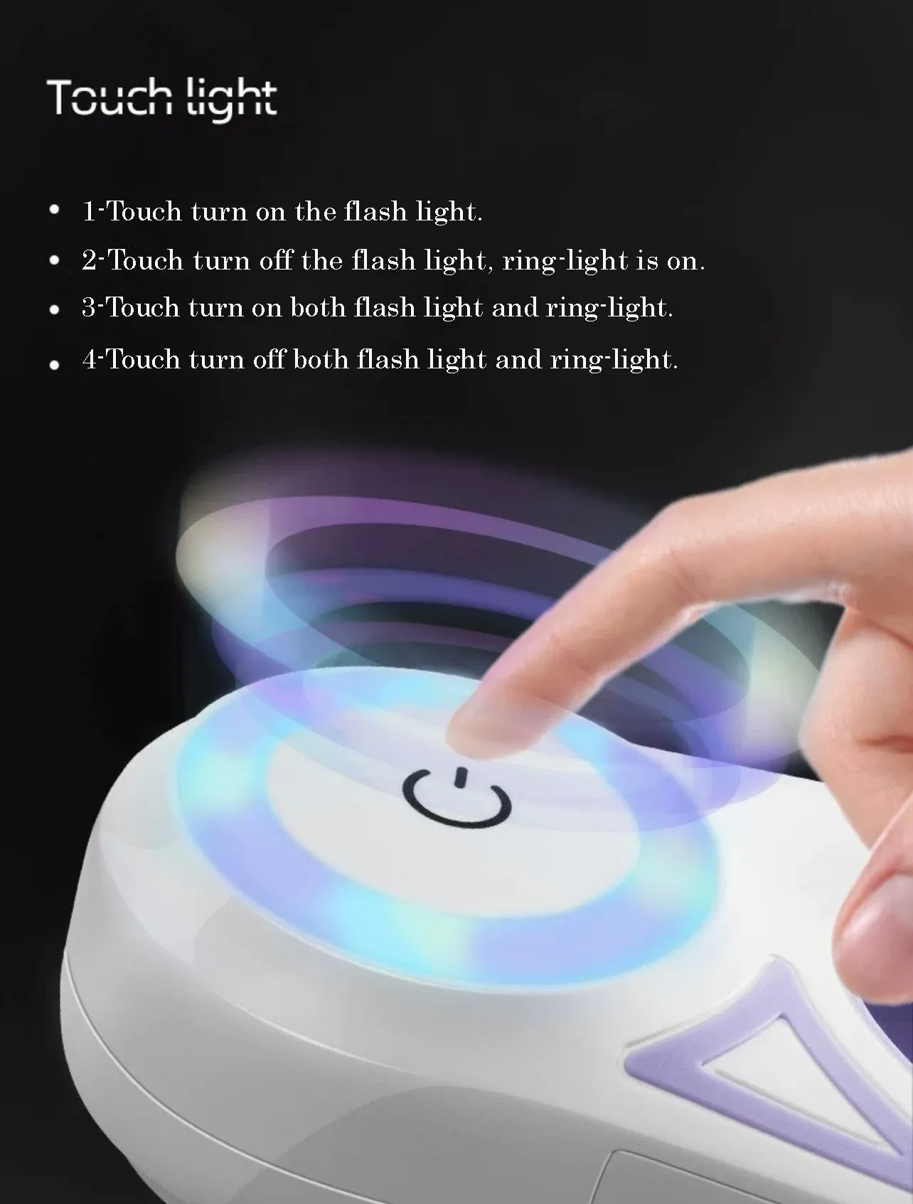LED Light Retractable Dog Leash, 2 colors