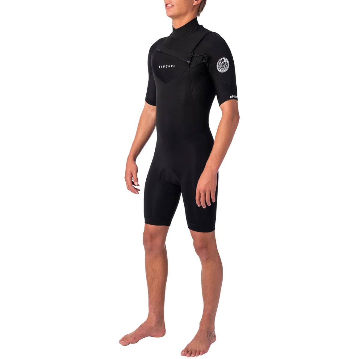 Rip Curl Dawn Patrol 2mm Short Sleeve Chest Zip Spring Wetsuit - 2021