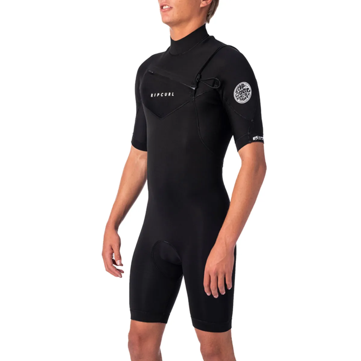 Rip Curl Dawn Patrol 2mm Short Sleeve Chest Zip Spring Wetsuit - 2021
